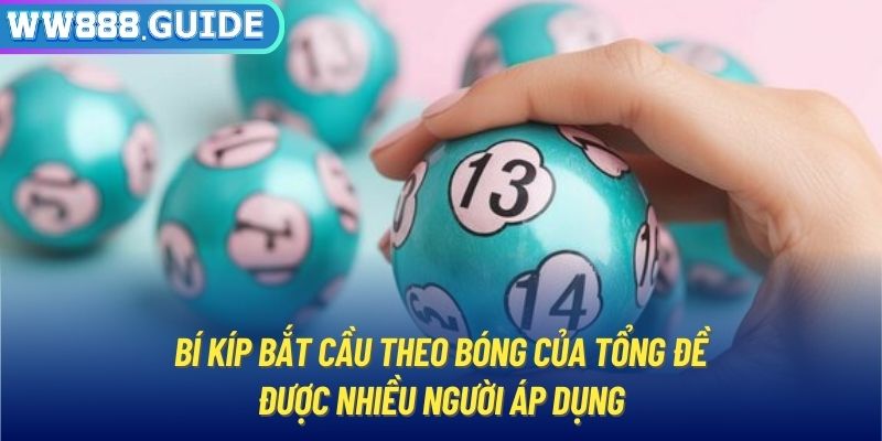 Bí kíp bắt cầu theo bóng của tổng đề được nhiều người áp dụng