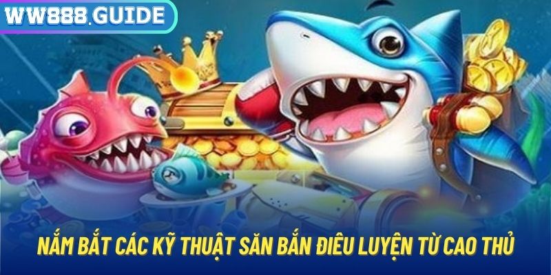 Nắm bắt các kỹ thuật săn bắn điêu luyện từ cao thủ