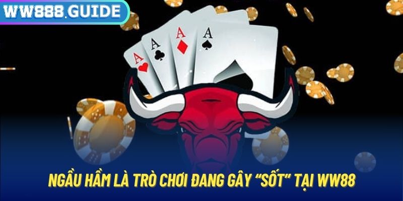 Ngầu hầm là trò chơi đang gây “sốt” tại WW88