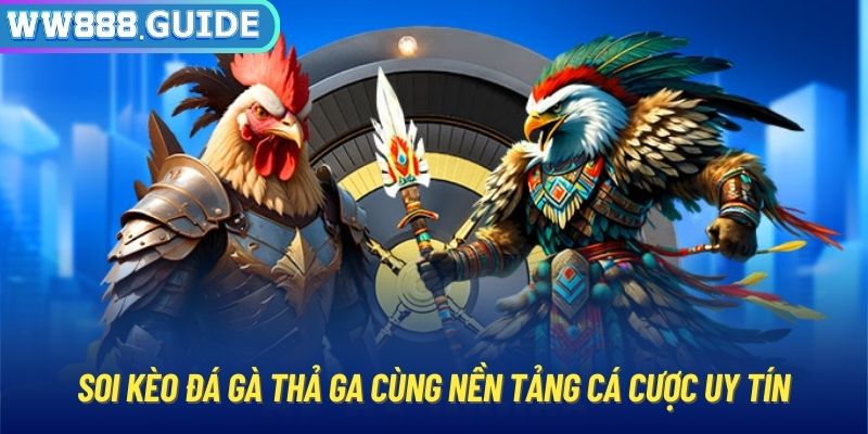 Soi kèo đá gà thả ga cùng nền tảng cá cược uy tín